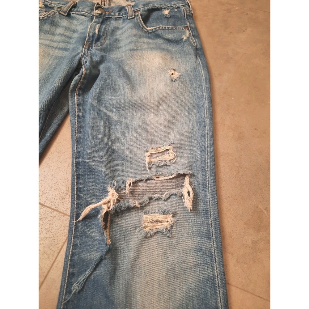 Abercrombie & Fitch Jeans Womens Size 10 Distressed - Picture 5 of 15